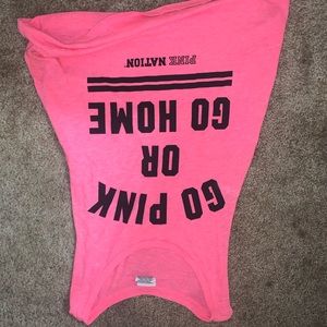 Victoria’s Secret pink gym shirt size extra